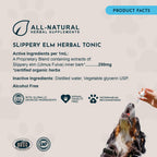 Natural mucilage digestive drops for pet gut and throat support