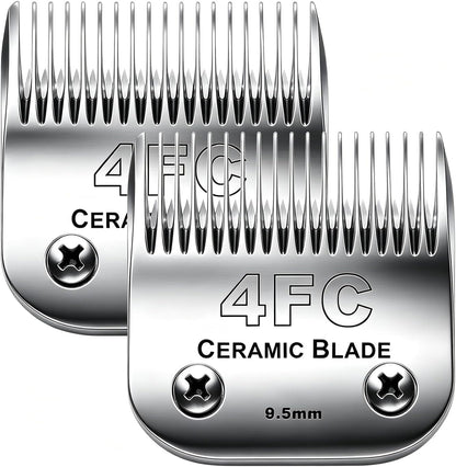 3 Pack 10 Blade Dog Grooming Blades Compatible with Andis Clippers/Oster A5/Wahl KM,Detachable Stainless Steel Blade,Size-10, 1/16-Inch Cut Length - Image 12