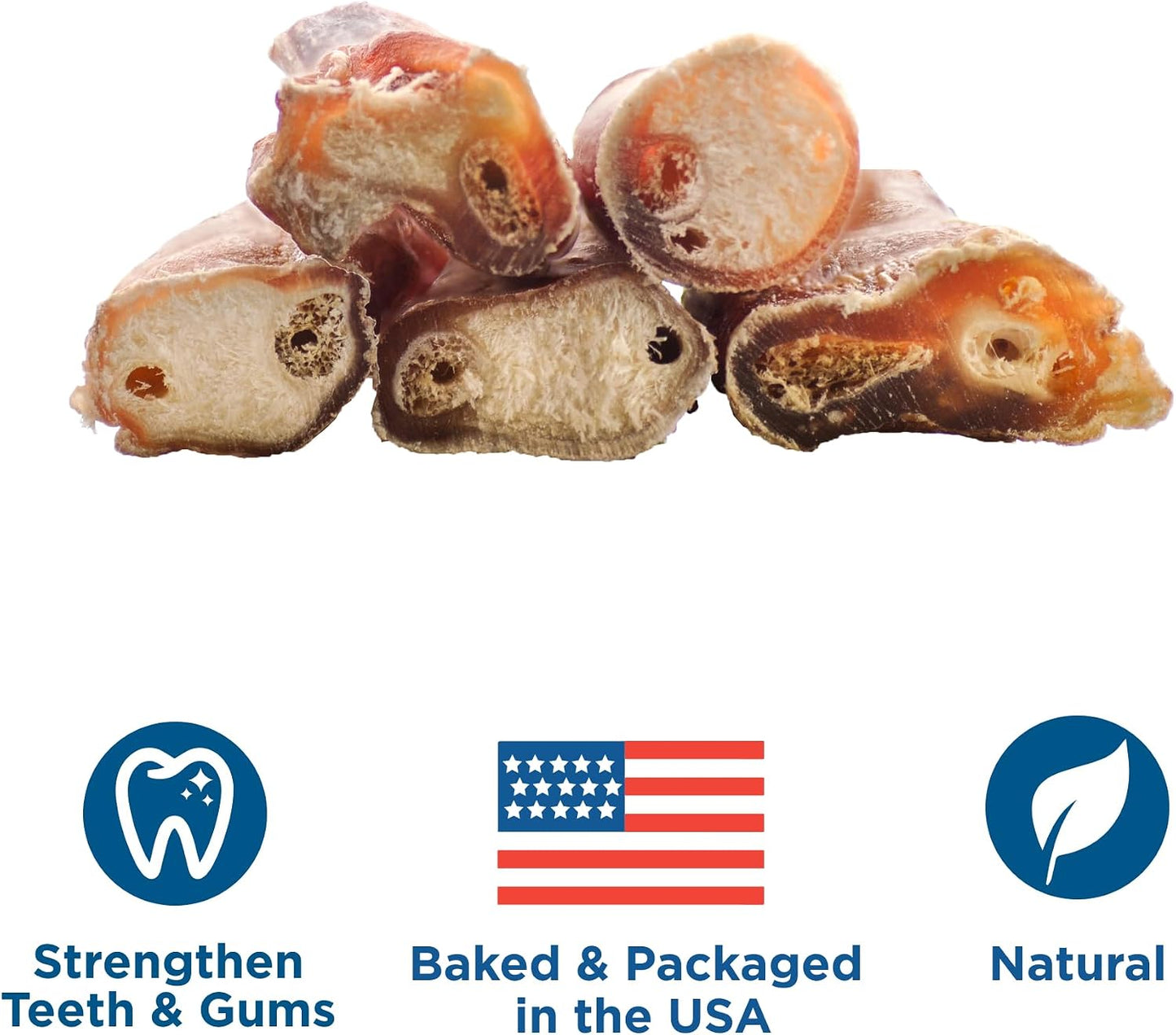 Thick single ingredient healthy pet chews for aggressive chewers