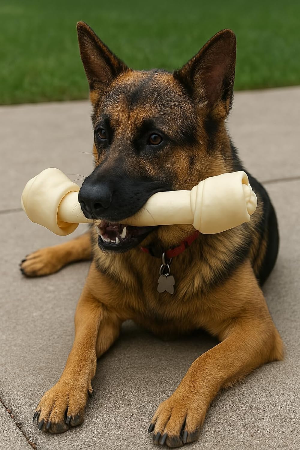 Pet Factory American Beefhide 20-22" Knotted Bone Dog Chew Treat - Natural Flavor, 1 Count/1 Pack - Image 10