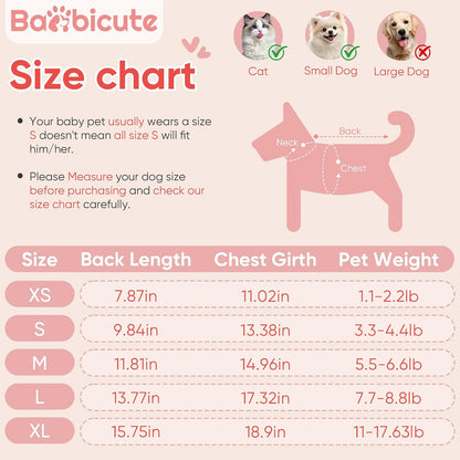 BAOBICUTE lightweight breathable cat princess dress flat lay perspective