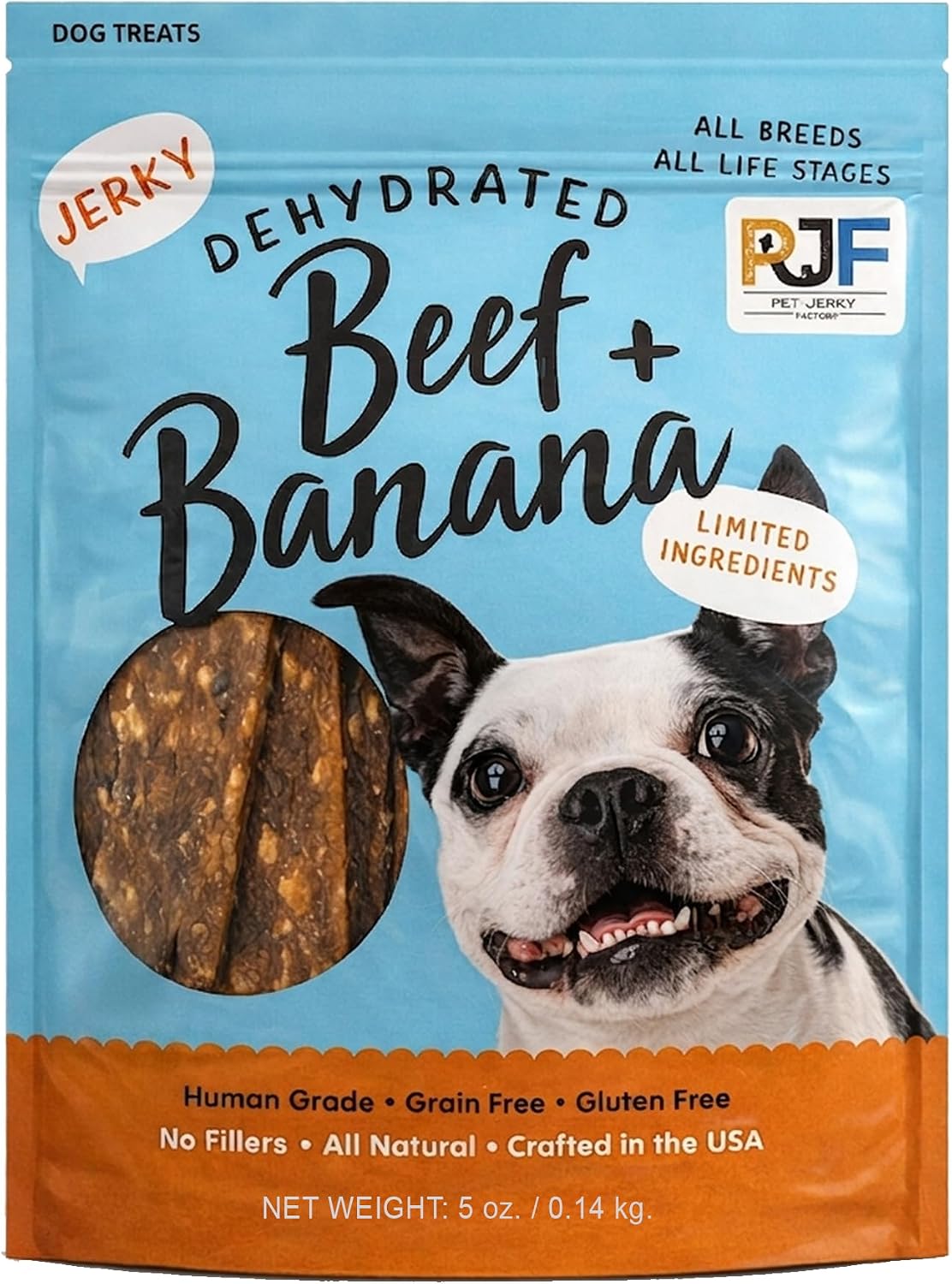 Beef & Banana 12 oz. Dog Jerky Treat | Human Grade | High Protein - Image 10
