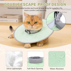 Avont anti-lick protective e-collar for medium cats side view