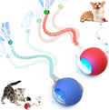 Tchernt Speed 2.0 interactive cat toy ball set front view