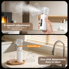Maitmt rechargeable pet inhaler device with included silicone masks for small animals.