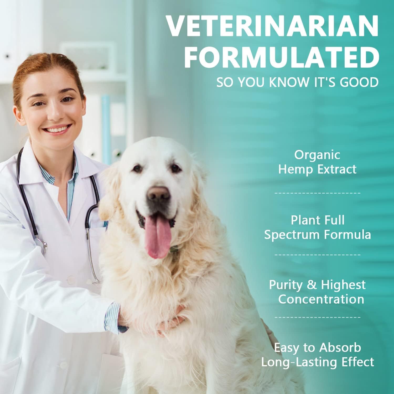 Two pack of HMone hemp oil for pets illustrating joint and hip health benefits for domestic animals.