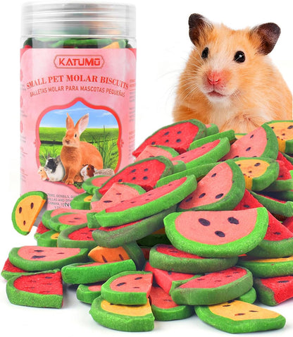 KATUMO rabbit chew toys and natural timothy hay treats front packaging view