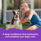 Buddy Biscuits deep hydrating pet conditioner for dog grooming back label ingredients