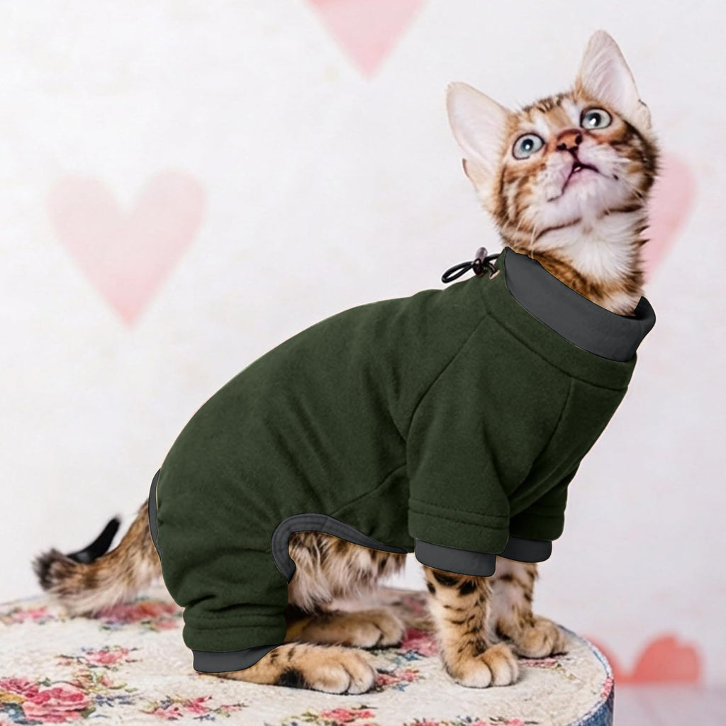 PUMYPOREITY comfortable feline medical alternative cone clothing