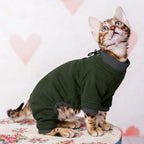 PUMYPOREITY comfortable feline medical alternative cone clothing