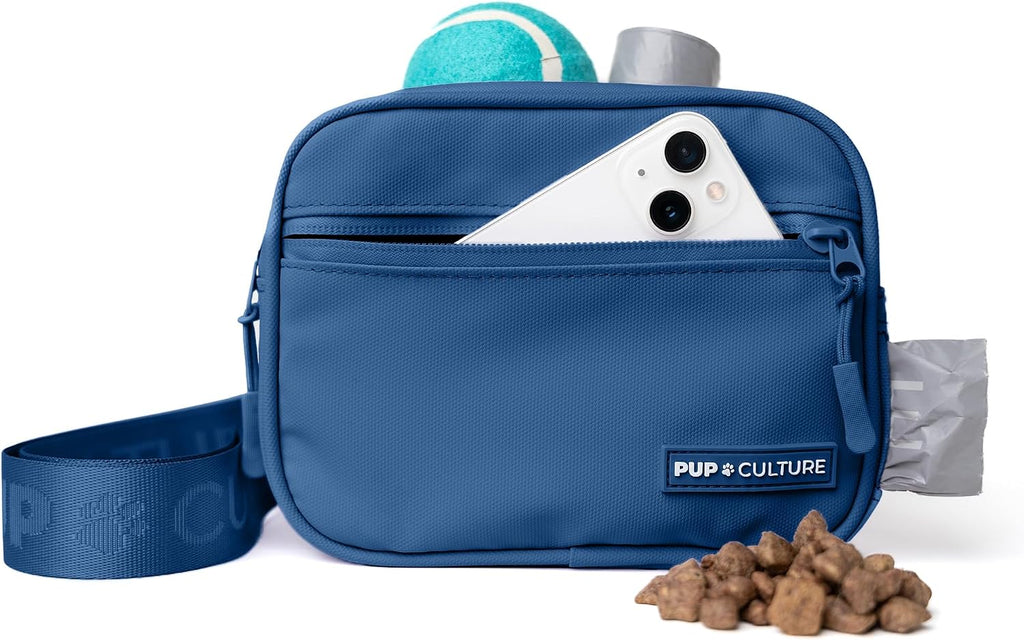 Pup Culture Dog Treat Pouch with Poop Bag Dispenser and Removable Treat Pouch | Cross Body Dog Walking Bag | The Perfect Puppy Training Tool and Even Better Gift - Image 10