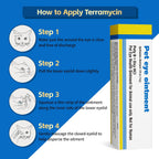 Imported USA pet eye infection treatment ointment for multi-species use.