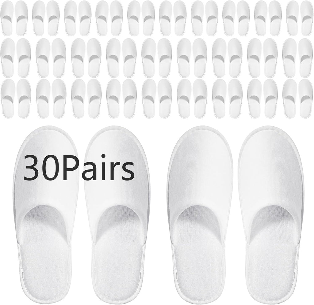 Senjunsafe disposable guest slippers front view