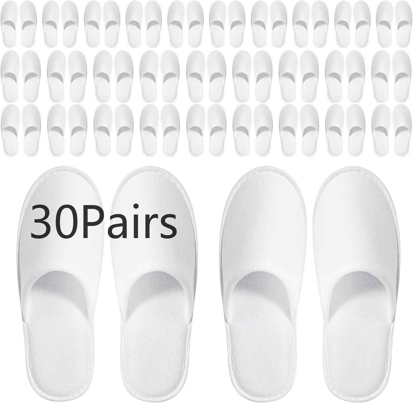 Senjunsafe disposable guest slippers front view