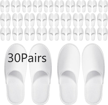 Senjunsafe disposable guest slippers front view