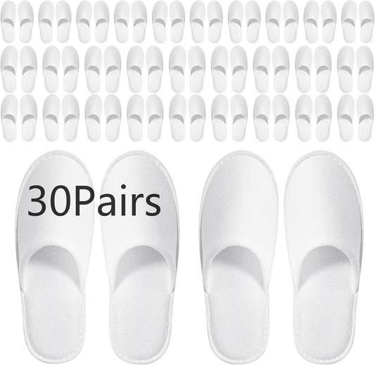 Senjunsafe disposable guest slippers front view