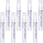 BTArtbox nail glue set front view showing eight adhesive tubes