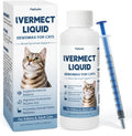 LuxeVib Ivermect for cat liquid dewormer front view bottle