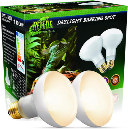 Reptile Heat Lamp 150W,Daylight UVA Basking Light Bulbs with E26 Base for Lizards, Turtles, Snakes and Amphibians 2 Pack - Image 9