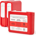 Alcedo Portable Sharps Container 3-pack front view for diabetes supplies.