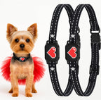 Bark Collar for Small Dogs 5-15 lbs with Magnetic Charging - No Shock, 3 Beep & Vibration Modes, 5 Sensitivity Levels - Humane Stop Anti-Barking Device - Dog Training Bark Collar (Candy Pink) - Image 10