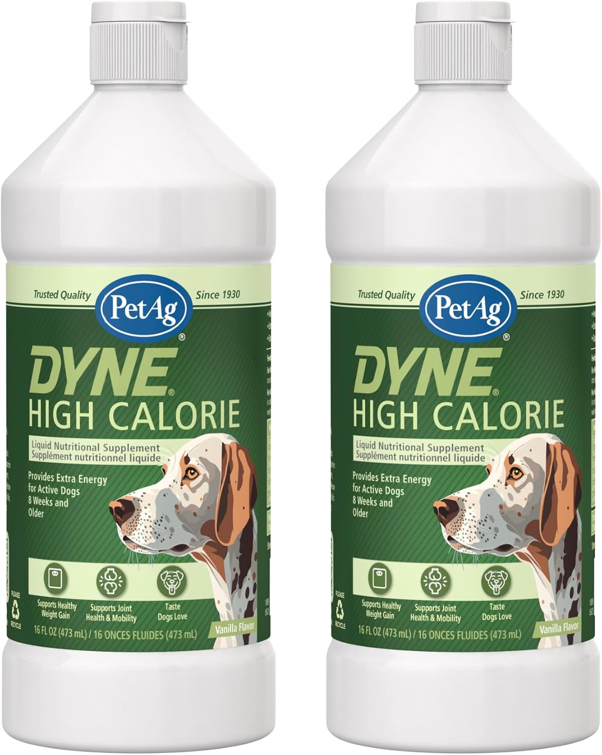 PetAg Dyne liquid dog supplement nutritional support packaging