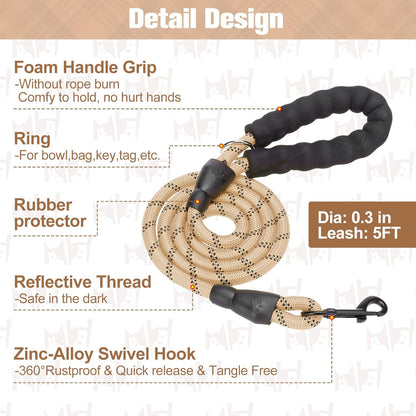 BEAUTYZOO beige plaid pet harness worn by a small puppy dog