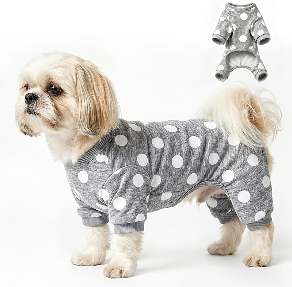 Dog Pajamas for Small Dogs,Dog Surgery Recovery Suit,M | Sensitive Skin,Sun&Outdoor Protection,Anxiety Calming,Shedding Control,Machine Washable,Easy Potty,Soft,Stretchy,Easy Wearing - Image 13