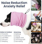 Nanaki pet grooming ear cover snood for noise reduction close up
