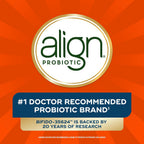 Align Probiotic daily digestive health capsules close up