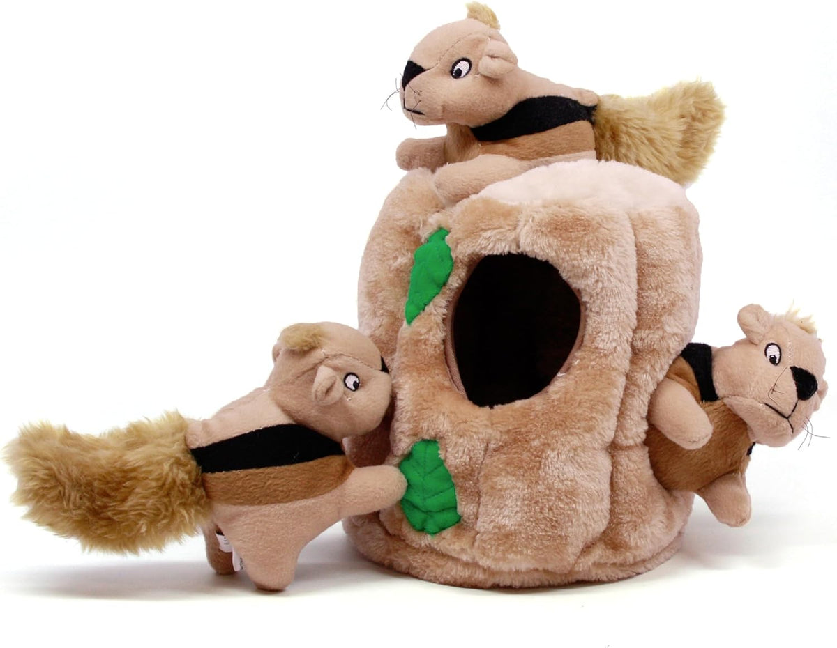 Outward Hound Hide-A-Birthday-Cake Dog Toy - Interactive 2in1 Plush Puzzle with 3 Squeaky Removable Candles - Image 15
