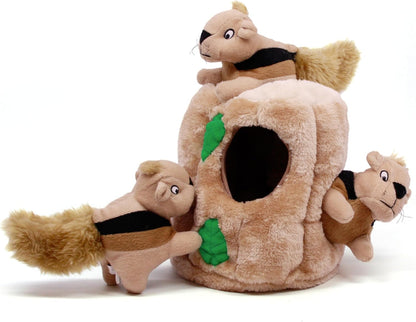 Outward Hound Hide-A-Birthday-Cake Dog Toy - Interactive 2in1 Plush Puzzle with 3 Squeaky Removable Candles - Image 15