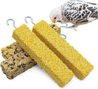 Fhiny 4 PCS Parakeet Treats, Donut Shaped Natural Grain Cockatiel Food with Fruits Vegetables Flowers and Herbs Bird Chew Toys for Parrot Conure Lovebird Training Rewards and Beak Grinding - Image 14