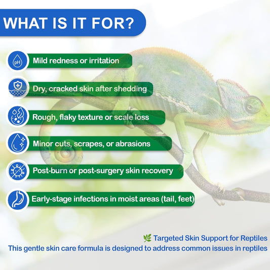 Nutriarise reptile wound care spray for lizard and snake skin health