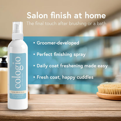 Safe long lasting pet perfume spray for all dog breeds
