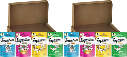 Temptations Classic Crunchy and Soft Cat Treats Feline Favorites Variety Pack, 3 oz. Pouches (Pack of 4) - Image 10