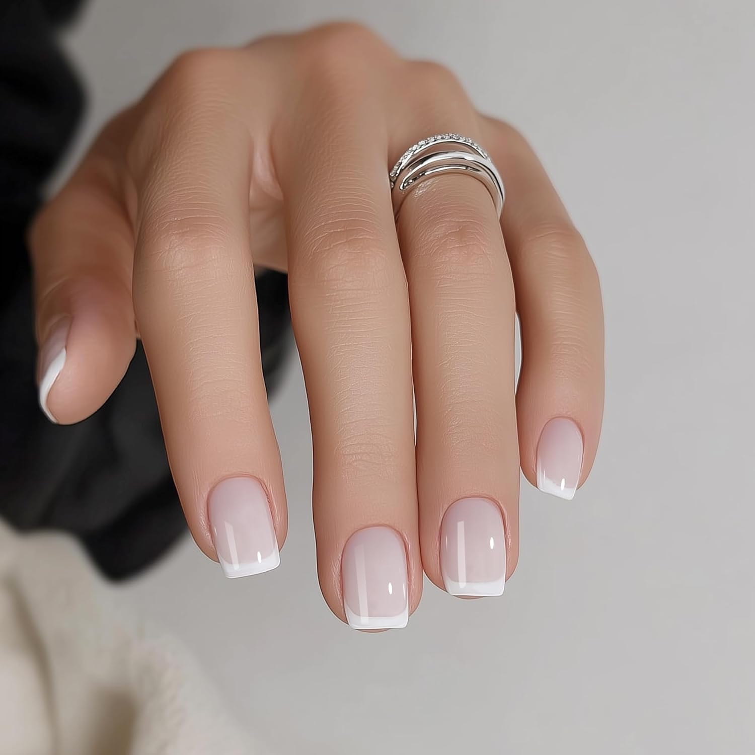 Danni & Toni semi cured gel nail strips in Opal Veil