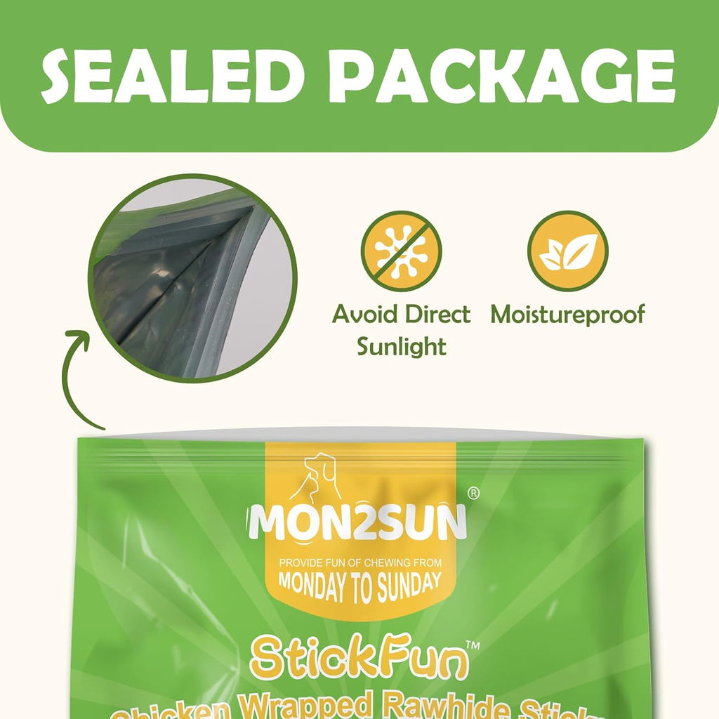 Mon2sun dog treats packaging ready for delivery