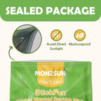 Mon2sun dog treats packaging ready for delivery
