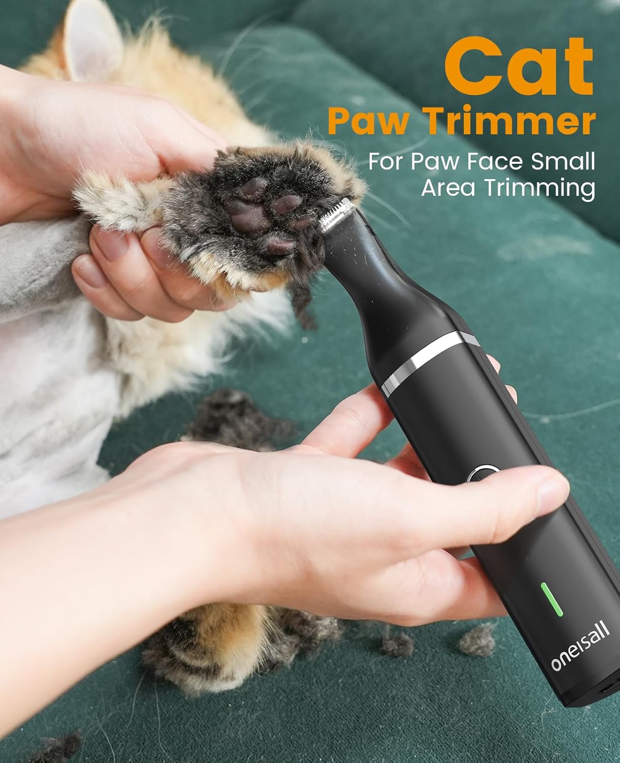 Different guide combs attachments for cat hair grooming clipper