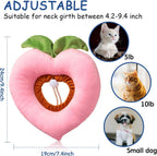 Pineapple soft recovery cone collar for kittens