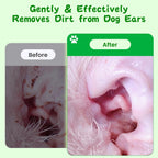 Close up of Tinioey dog ear cleaning pads texture