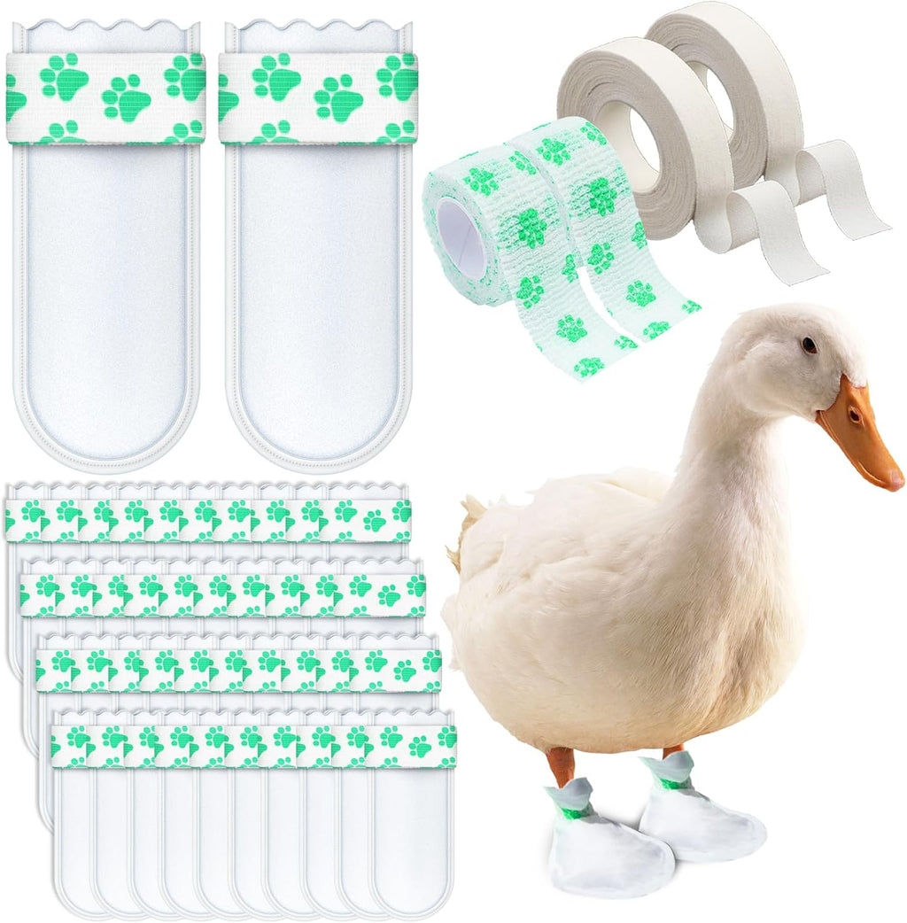 Disposable Duck Shoes for Real Ducks Feet Bumblefoot Care Supplies - Image 12