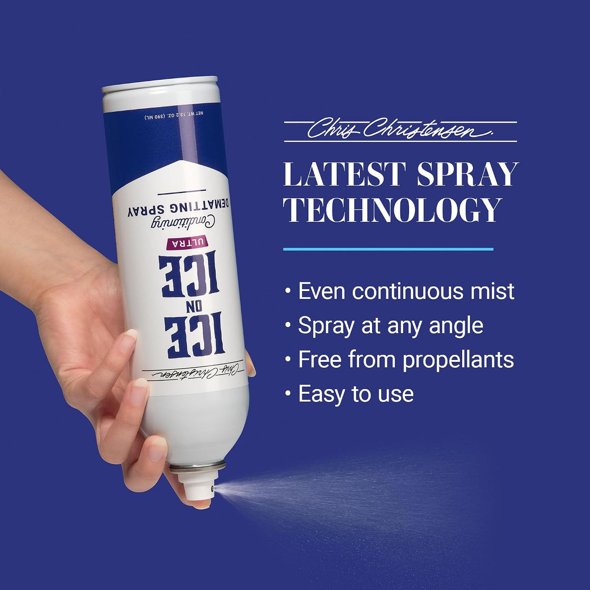 Professional show dog grooming spray for severe fur matts and tangles
