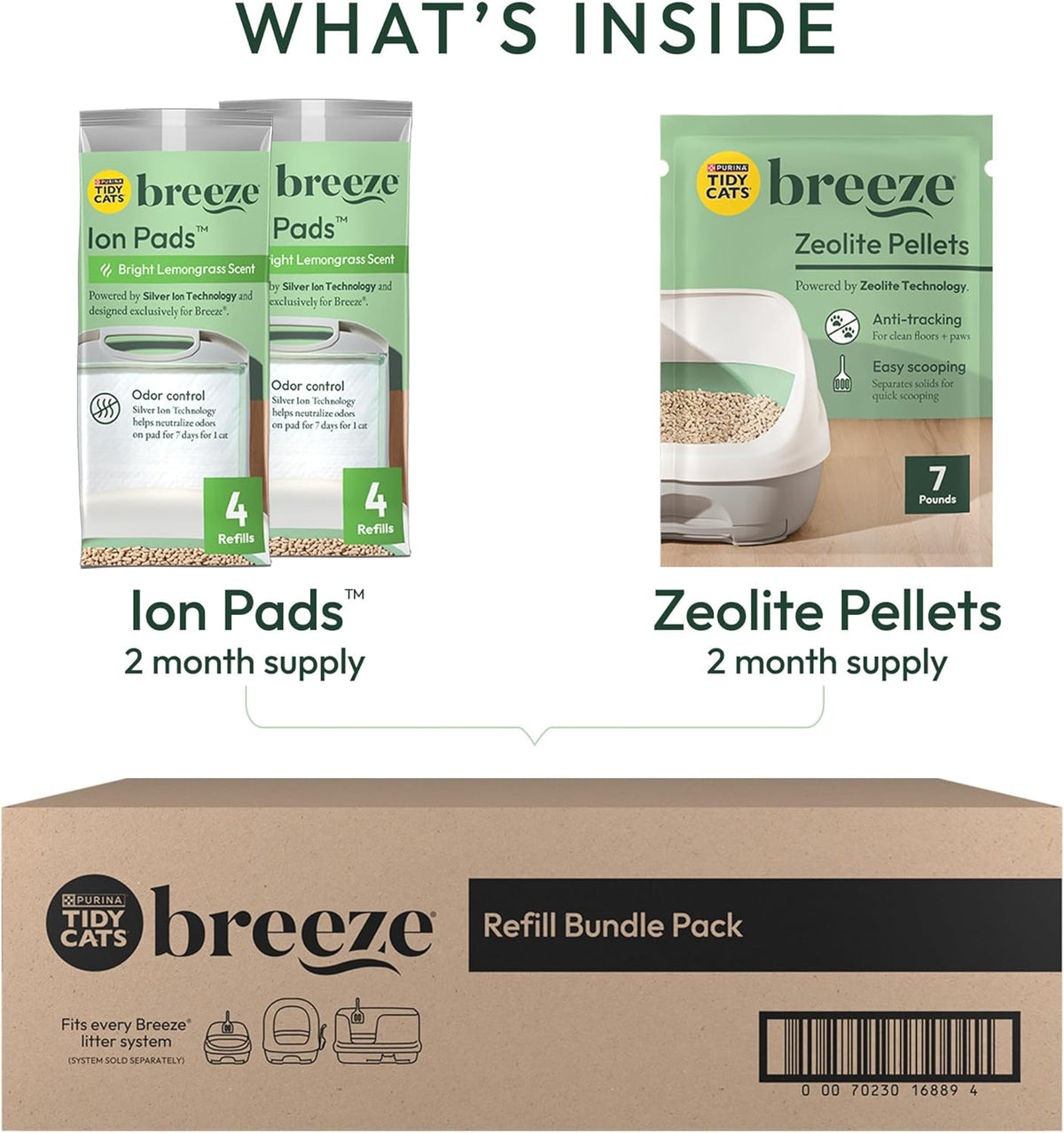 Purina Tidy Cats Breeze Litter System Cat Refill Bundle - 7.91 lb. Box - Image 9