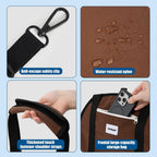 Duuclume dachshund carrier showing U-shape opening