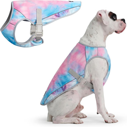 Spark Paws Dog Cooling Vest - SPF 50 UV Sun Protection - Summer Heat Relief Gear for Dogs, Lightweight, Evaporative Cooling - Dog Anxiety Relief Vest During Hot Days - Ice Blue, Large - Image 10