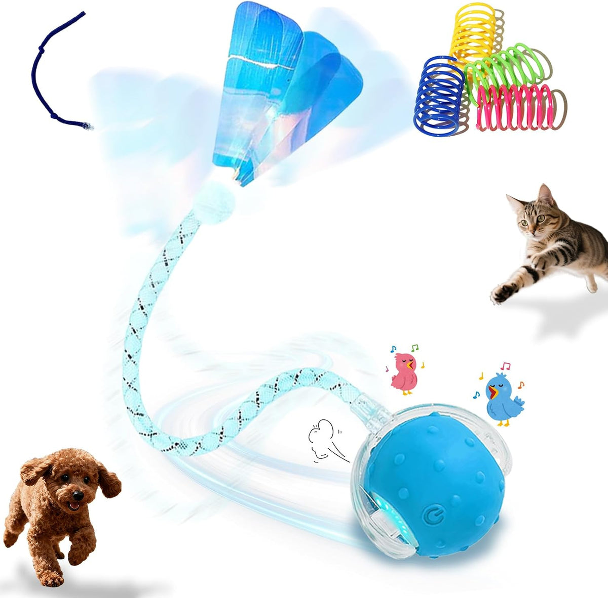 Petayouj interactive toy set packaging and contents