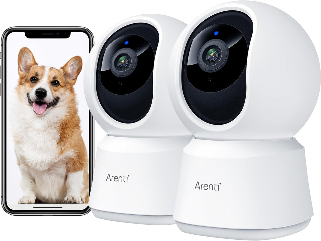 ARENTI 5G Indoor Security Camera, 4MP Pet Camera with Speaker for Dog/Cat, Baby Monitor with Phone App, Dual-Band WiFi, Auto Tracking, Super Night Vision, 2-Way Talk, Cloud & SD Card Storage(P2Q) - Image 10