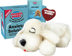 Snuggle Puppy Original Heartbeat Puppy Toy with Real-Feel Pulse & Heat Pack, Calming Sleep Aid for Puppy Anxiety, Crate Training, First Nights & New Puppy Transition - Biscuit - Image 15